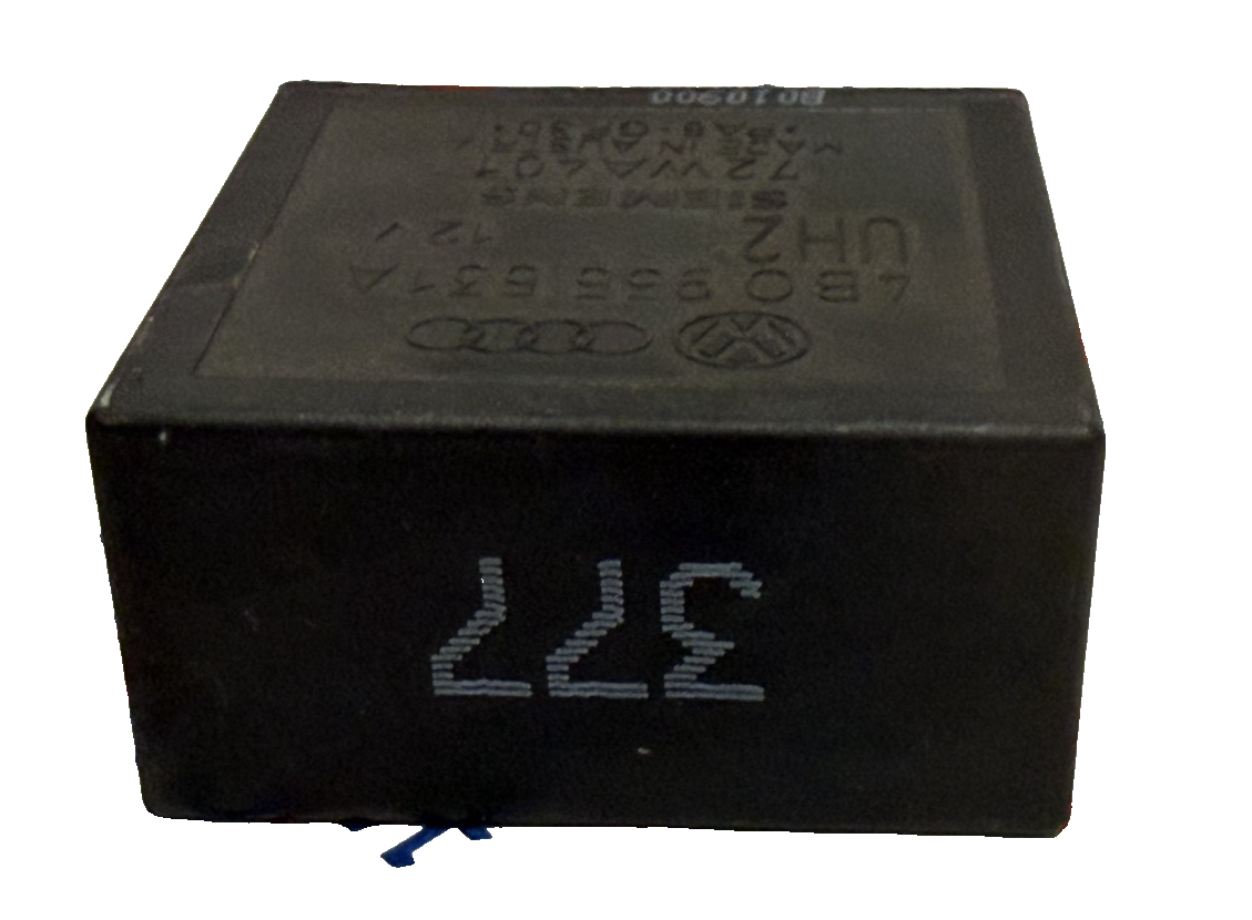 Wiper Control Relay 12V 4B0 955 531 A Black fits 03 2003 Volkswagen Golf