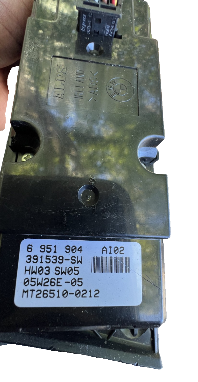04-07 BMW E60 525i 530i 545i 550i Master Power Driver Window Switch OEM 6951904