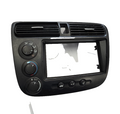 2001-2005 Honda Civic AC Heater Climate Control Panel Bezel Trim Black