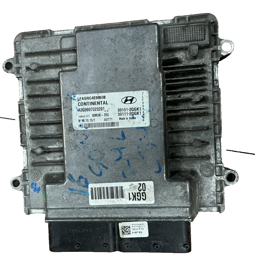 16 2016 Hyundai Sonata 2.4L Engine Computer Control Module OEM 39101-2GGK1