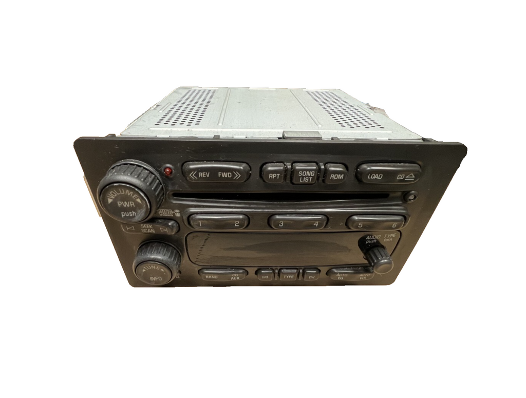 2003-2006 Chevrolet Silverado 6 Disc Changer AM FM Radio Stereo CD Player OEM