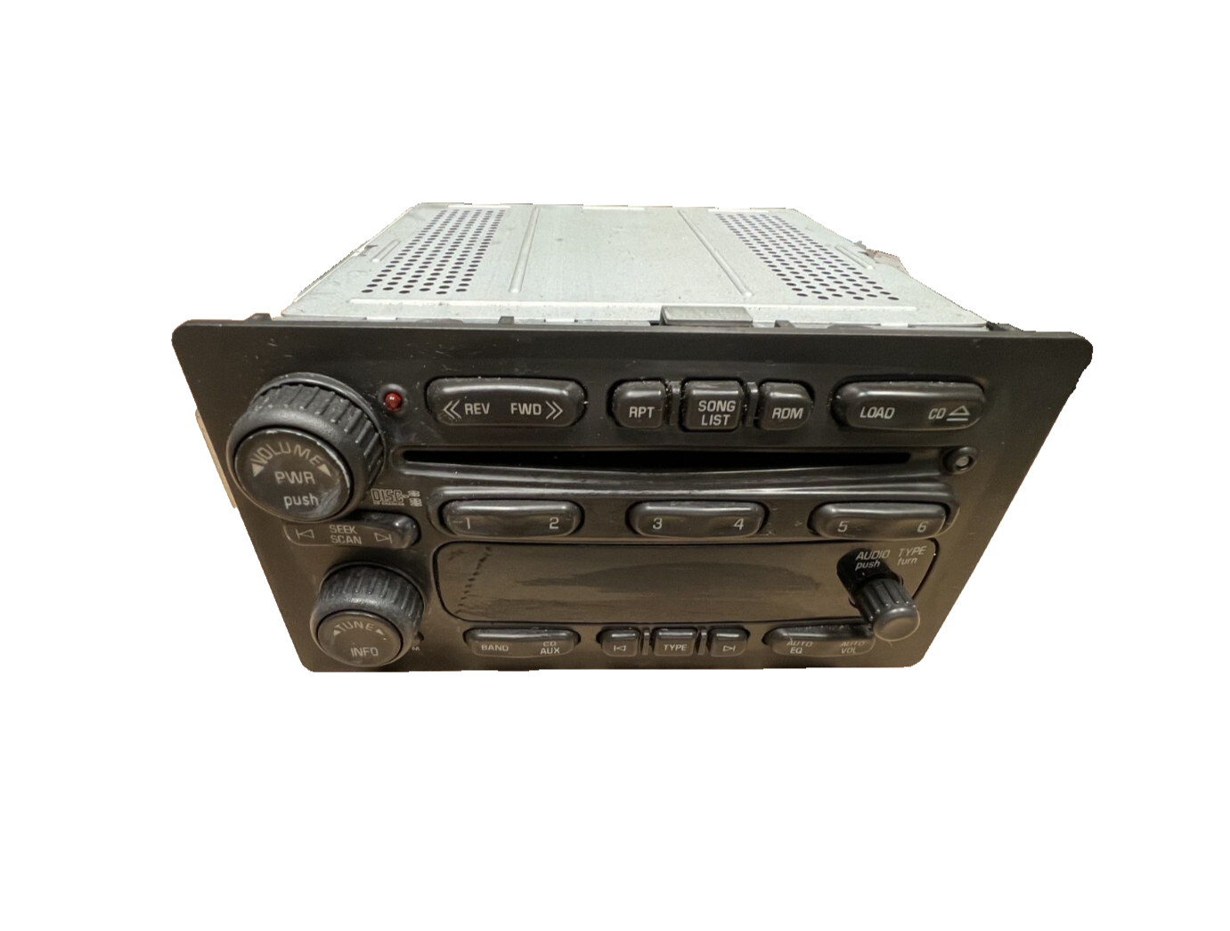 2003-2006 Chevrolet Silverado 6 Disc Changer AM FM Radio Stereo CD Player OEM