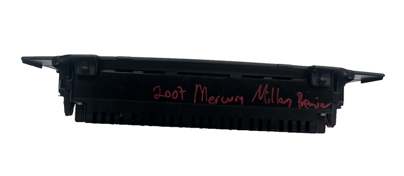 2006-2009 Mercury Milan AC Heater Climate Temperature Control 8E5H-18C612-BB