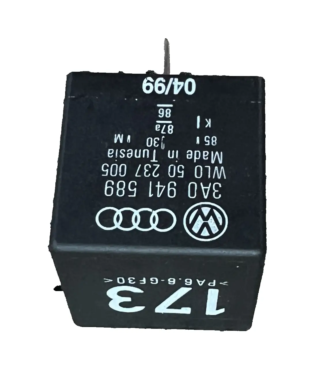 Daytime Running Lights Relay 3A0 941 589 fits 99 00 01 02 Volkswagen Cabrio by Audi Volkswagen