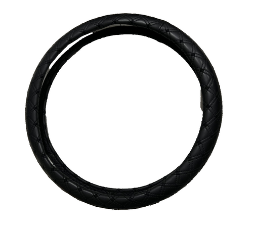 Steering Wheel Cover Diamond Design Double Line for Steering Wheel Protection
