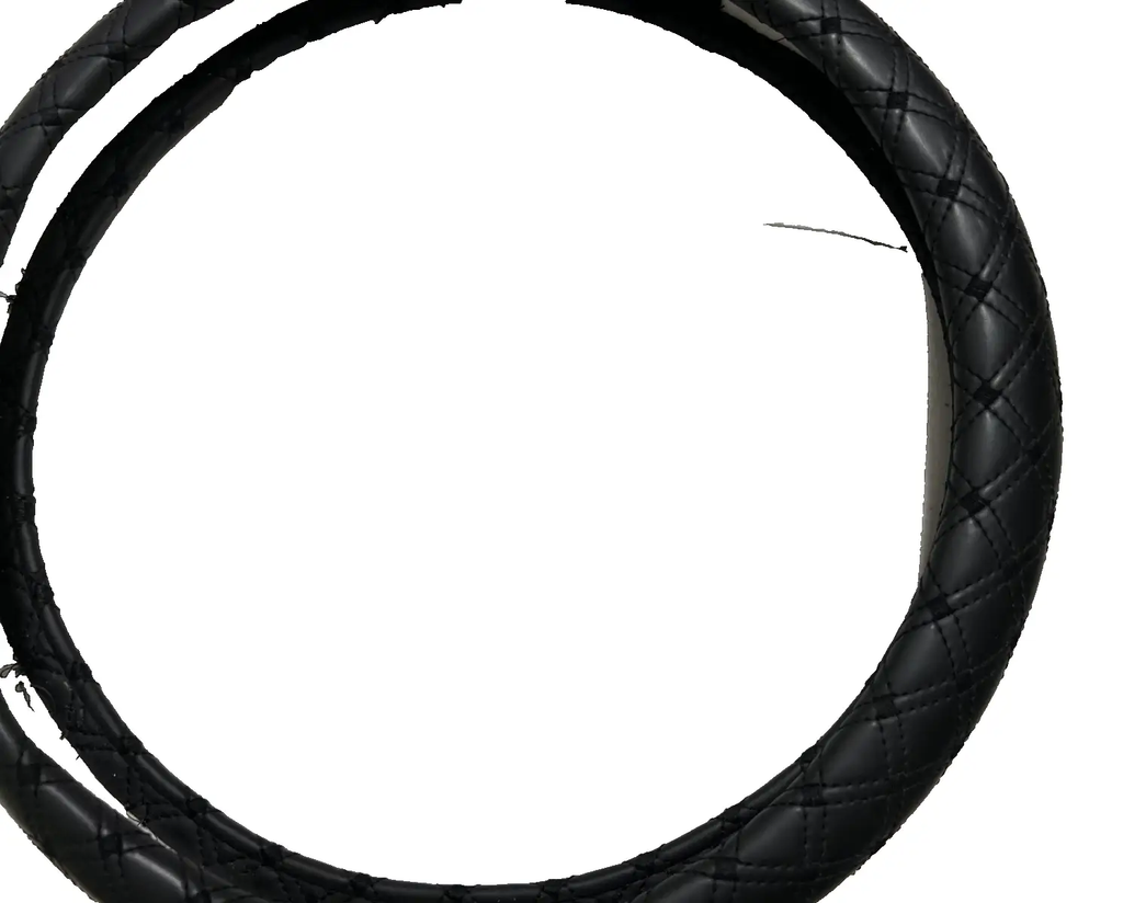 Steering Wheel Cover Diamond Design Double Line for Steering Wheel Protection by Unbranded