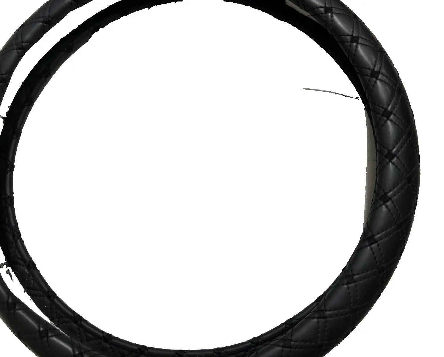 Steering Wheel Cover Diamond Design Double Line for Steering Wheel Protection by Unbranded