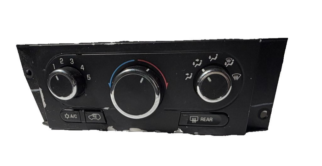 02-07 Buick Rendezvous AC Heater Temperature Climate Control 10339961 Black