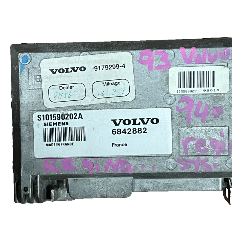 1992-1995 Volvo 740 940 Engine Control Module ECM OEM 6842882, S101590202A