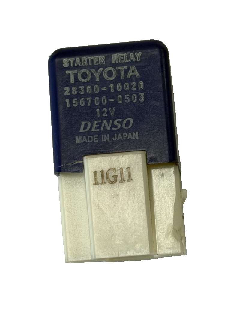 2003-2008 Toyota Matrix Denso 4 Pin Starter Relay 12V 28300 10020, 156700-0503