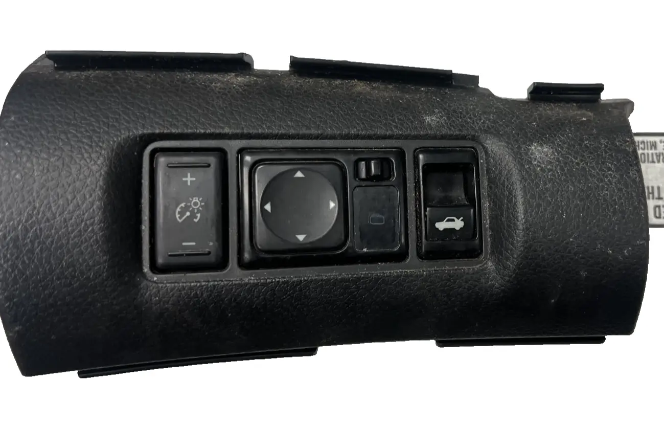 2013-2019 Nissan Sentra Dash Trunk Release Dimmer Mirror Switch Black by Unbranded