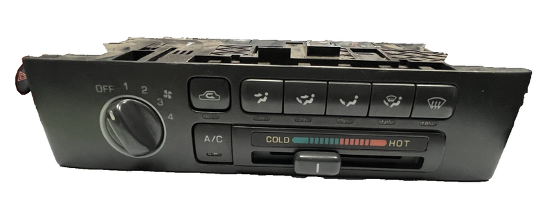 98 1998 Nissan Maxima Manual AC Temperature Climate Control Black