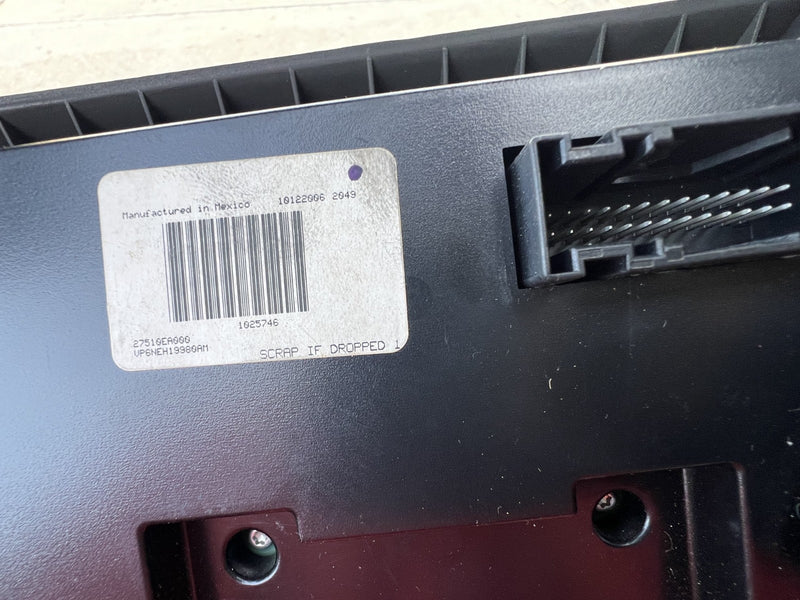 2005-2012 Nissan Xterra Pathfinder Front AC Climate Switch Control Radio Bezel