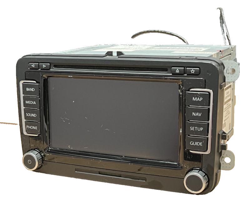2010-2015 Volkswagen Jetta Navigation Screen Radio CD Player OEM 3C0 035 684 E