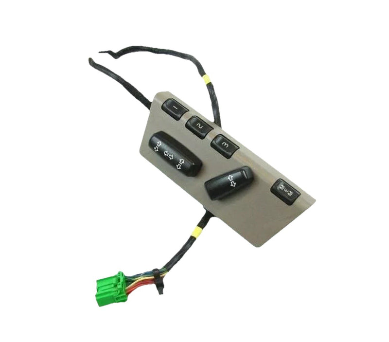 1993-2011 Volvo V70 Power Seat Control Switch with Memory Left Driver OEM Tan