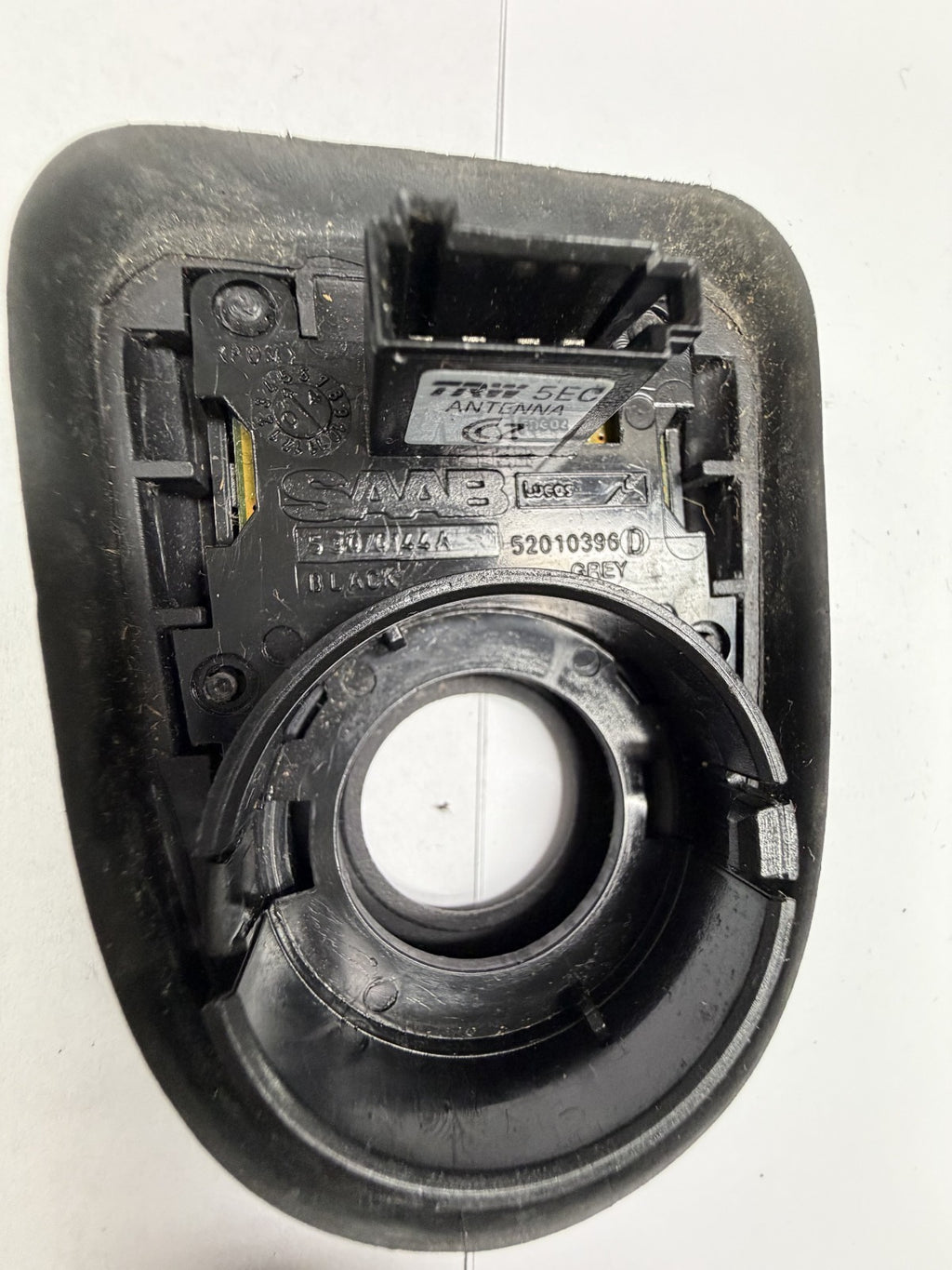 Saab 9-5 Ring Antenna Reading Coil Immobiliser 53070144A, 52010396D Black