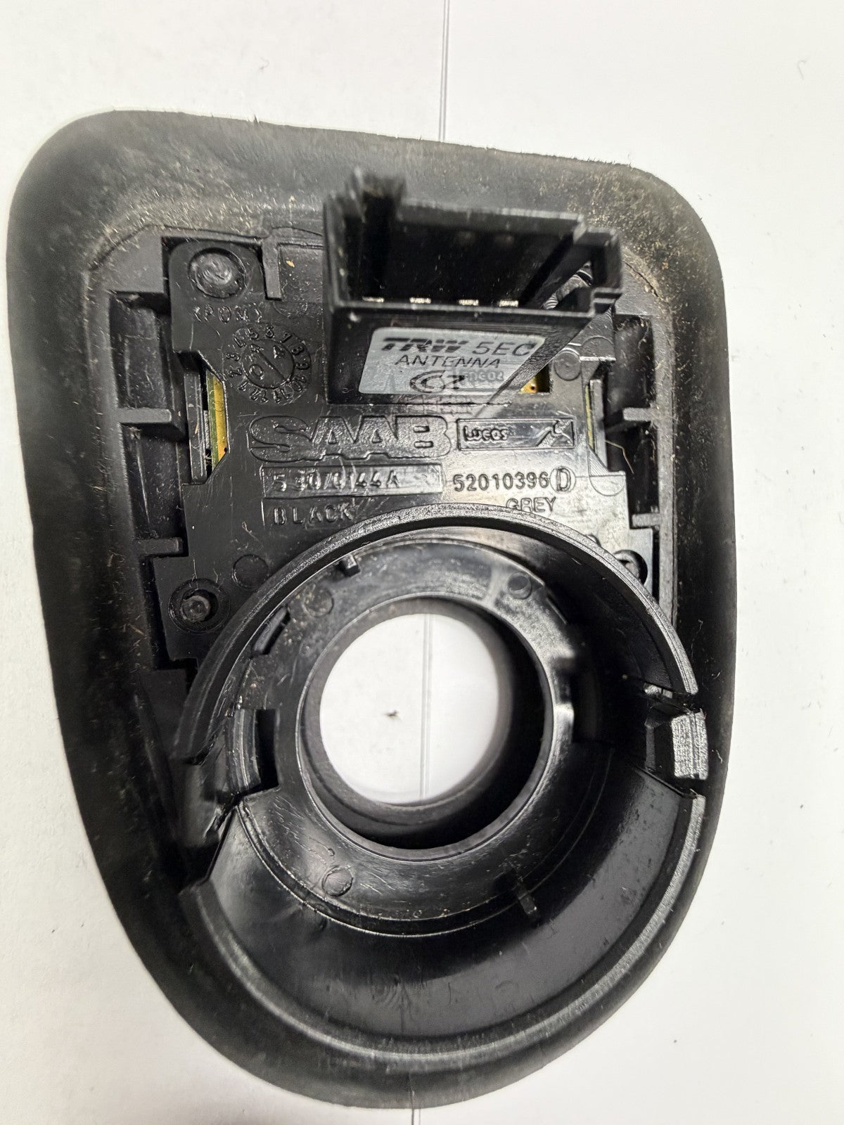 Saab 9-5 Ring Antenna Reading Coil Immobiliser 53070144A, 52010396D Black
