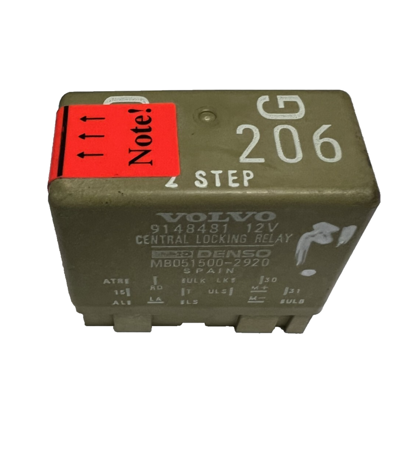 1993 1994 1995 1996 1997 Volvo 850 Central Locking Relay 12V OEM 9148481