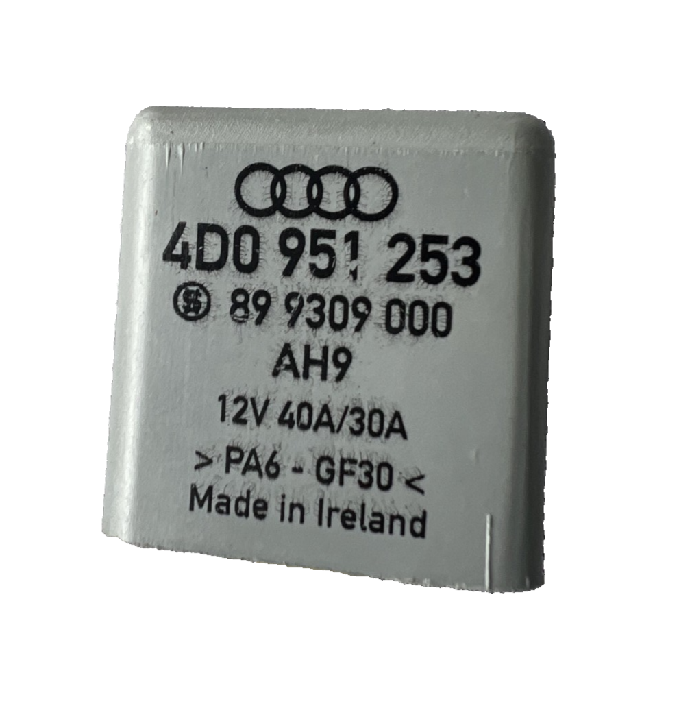 Fuel Pump Relay 12V 40A 30A 4D0 951 253 fits 1992-2004 Audi S4 S6 A4