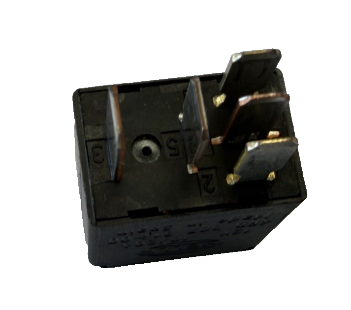 Volvo Hella Multipurpose 5 Pin Relay 12V 10 20A 4R0 007 814 00, 9441161 Black by Volvo