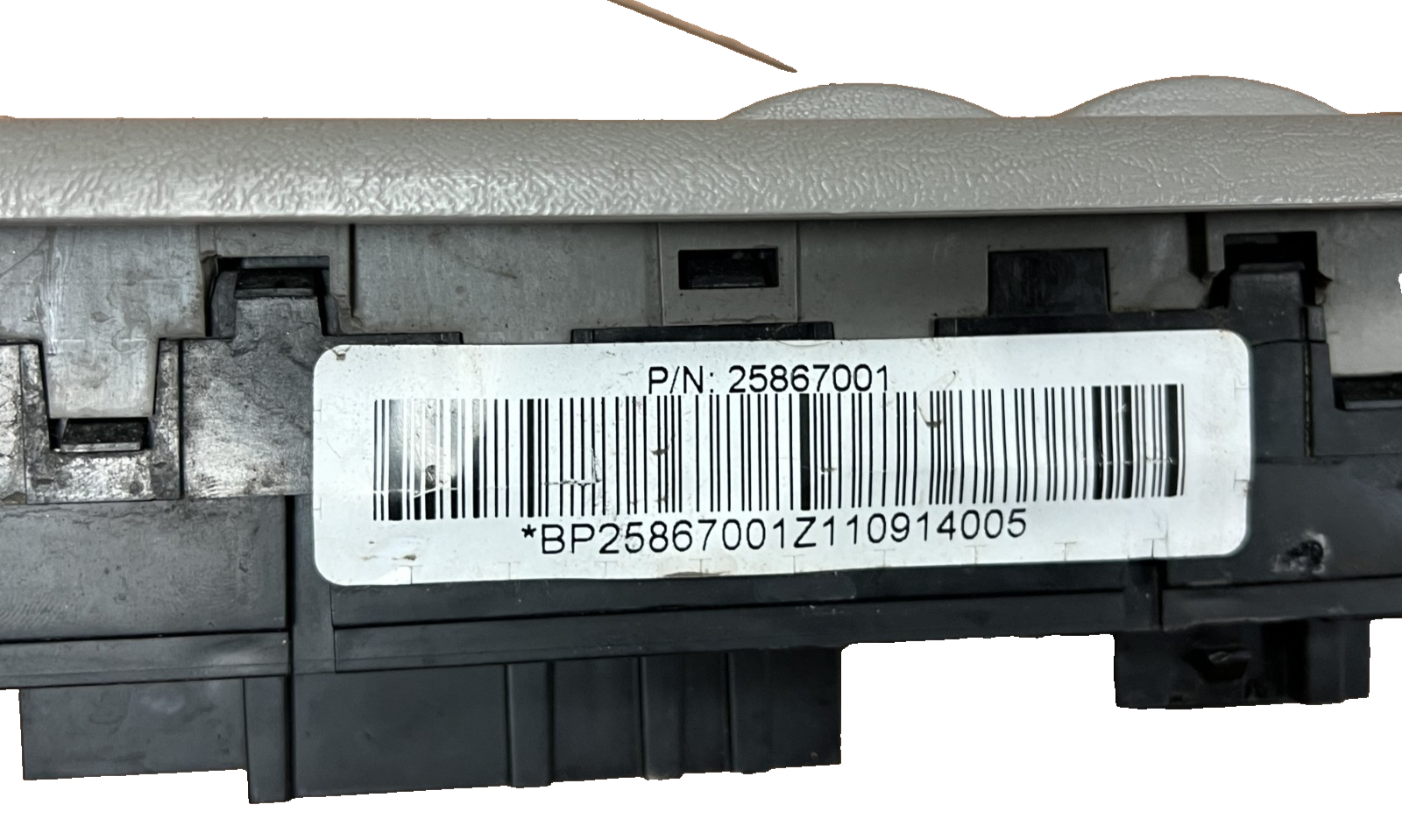 06-09 Chevrolet Trailblazer Master Driver Power Window Switch Left 25867001