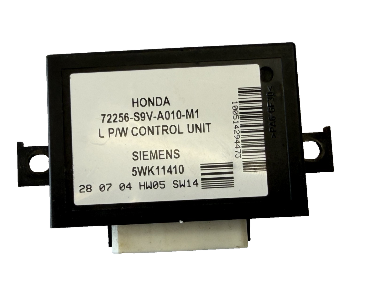 03 04 05 06 07 08 Honda Pilot Window Control Module LH Left 72256S9VA010M1 by Honda