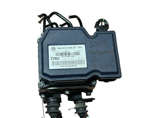 2011-2017 Volkswagen CC Anti-Lock ABS Brake Pump Module Assembly 3AA 614 109 AF