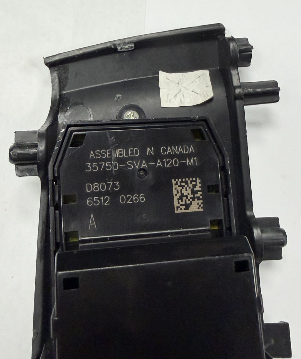 2006–2010 Honda Civic 2 Door Master Power Window Switch 35750 SVA A120 M1