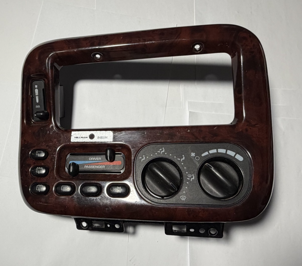 AC Heater Climate Control Brown 04677966AB fits 99-00 Chrysler Town & Country