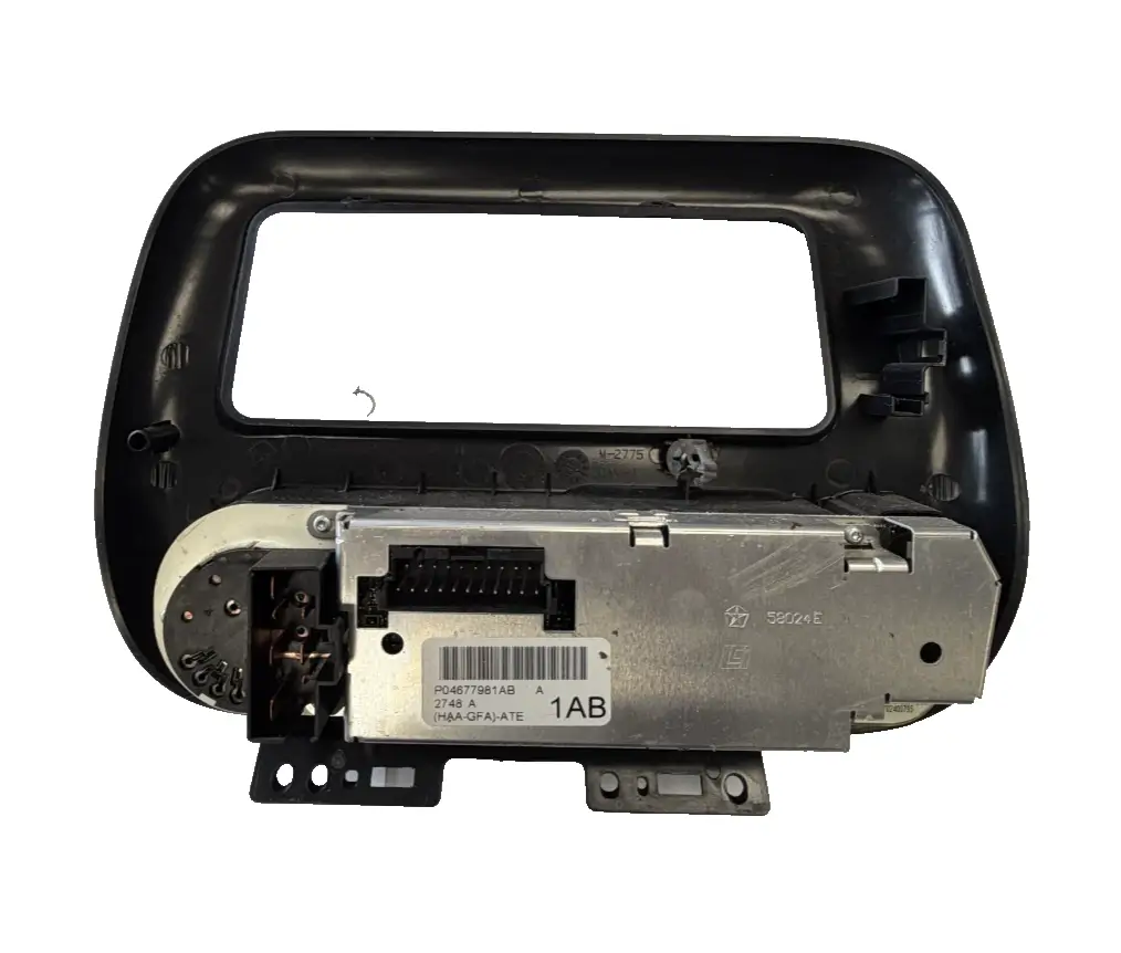 1996-2000 Dodge Caravan AC Heater Climate Control Bezel P04677981AB Black by Chrysler
