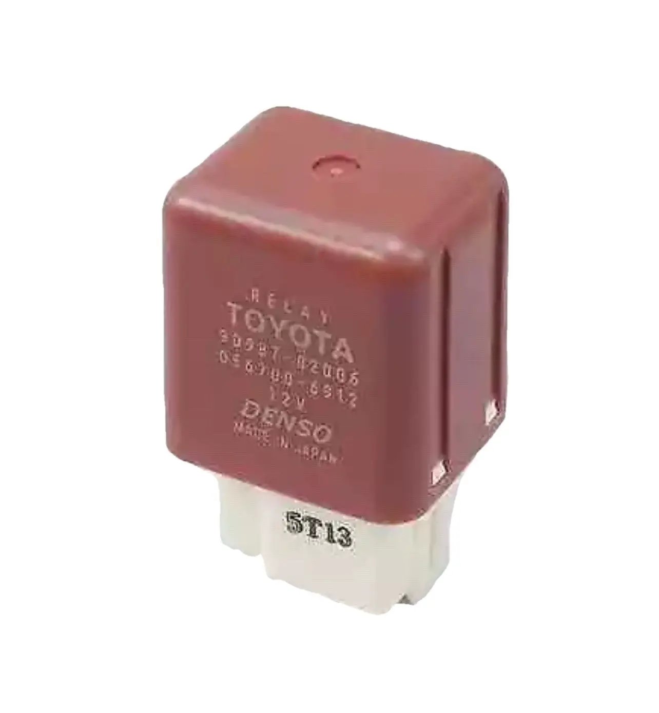 Genuine Red DRL / Emission Relay Assembly 90987-02006 by Toyota