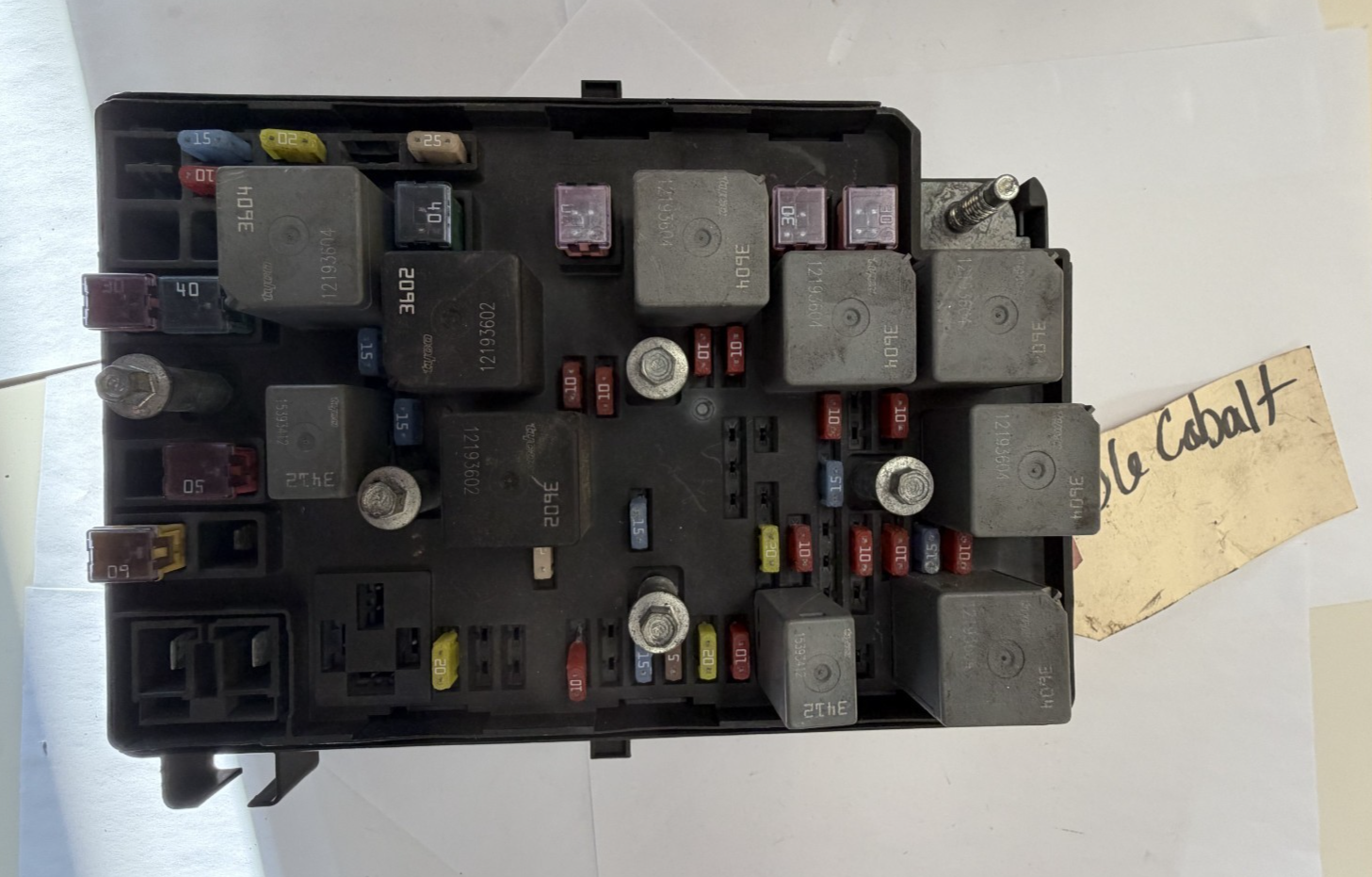 06 2006 Chevrolet Cobalt 2.4L Engine Fuse Box Fusebox Junction Box
