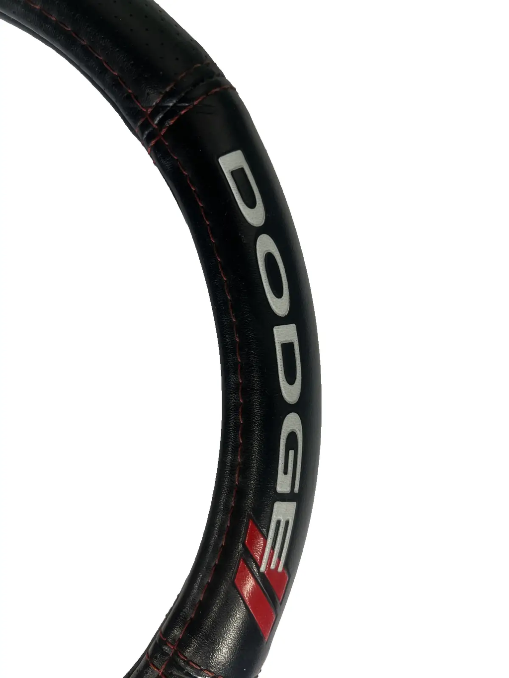 Universal Steering Wheel Cover for Dodge Car SUV Truck Van Black Red by Dodge
