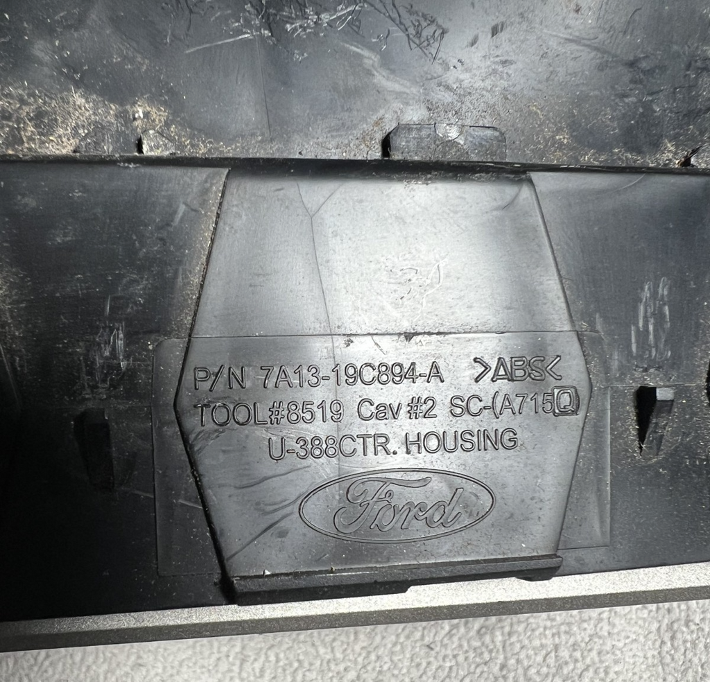 2007-2010 Lincoln MKX Center Dashboard AC Heater Air Vent Grille 7A13 19C894 A
