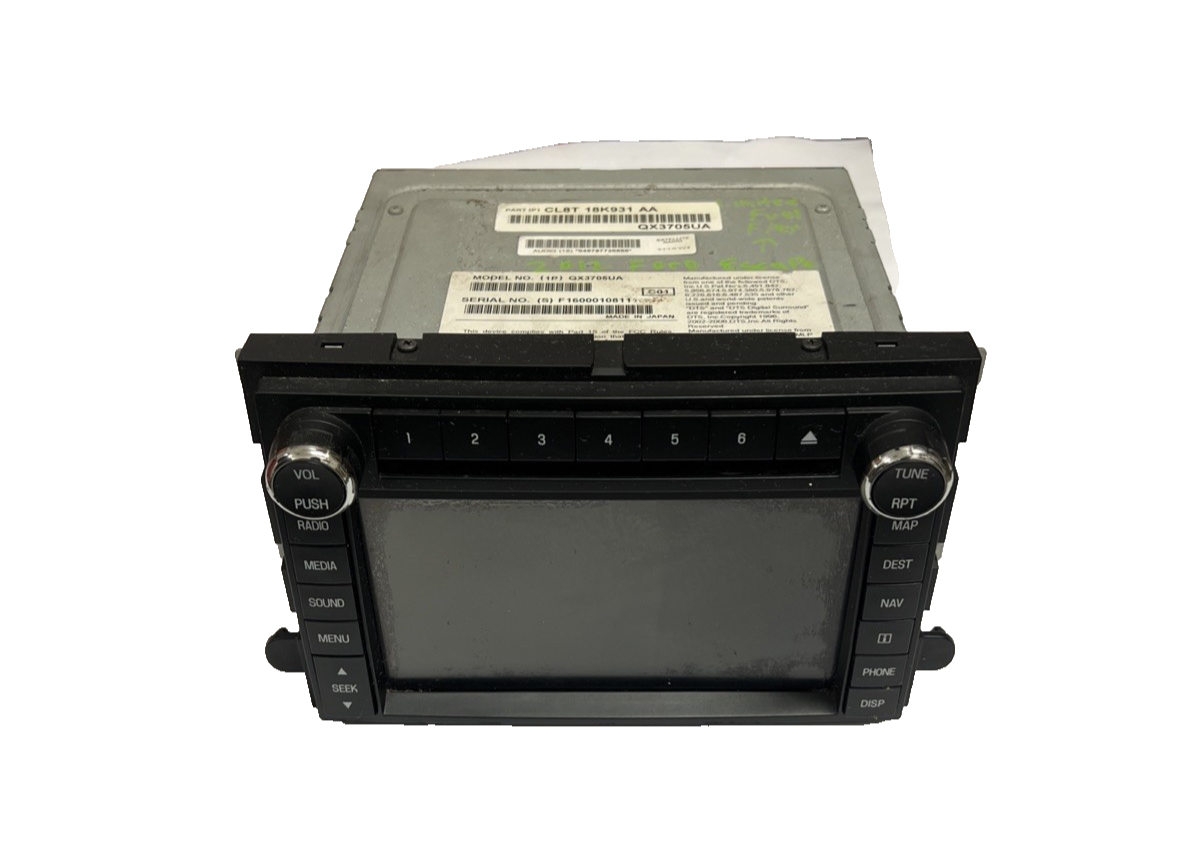 2011-2013 Ford Escape AM FM CD MP3 CD Radio Receiver Navigation CL8T-18K931-AA