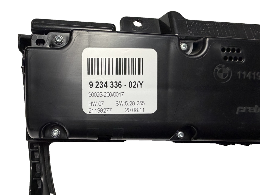 2007-2013 BMW E70 E71 X5 X6 Heater AC Climate Temperature Control Trim Panel by BMW