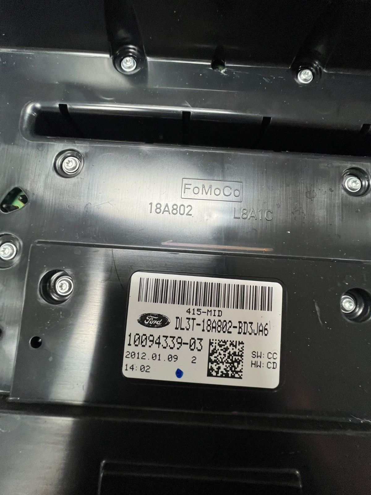 Radio Trim Bezel Surround Climate Switch DL3T 18A802 BD3JA6 fits 13 14 Ford F150