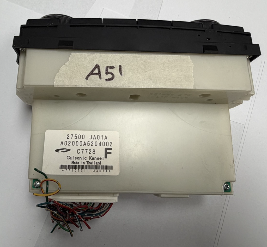 2007-2013 Nissan Altima Heater Temperature Climate Control 27500 JA01A
