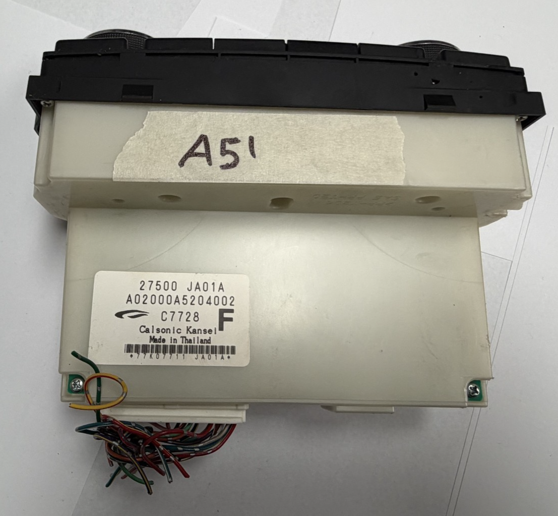 2007-2013 Nissan Altima Heater Temperature Climate Control 27500 JA01A