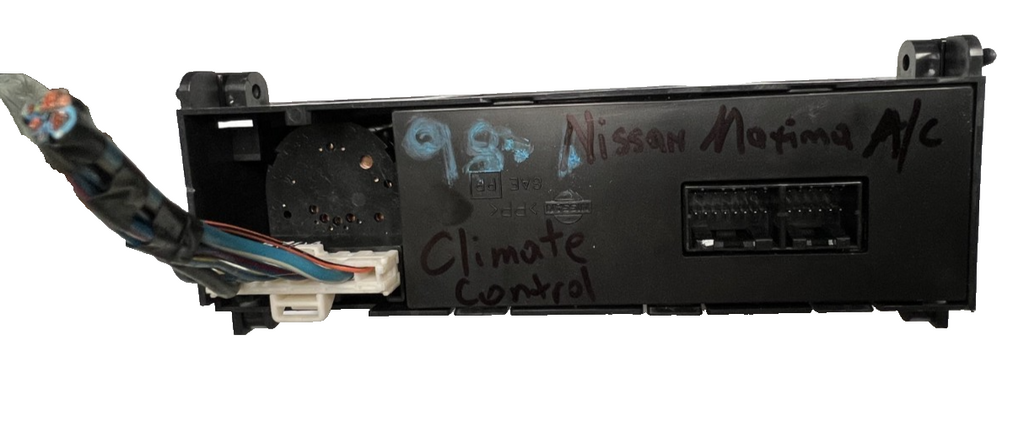 98 1998 Nissan Maxima Manual AC Temperature Climate Control Black