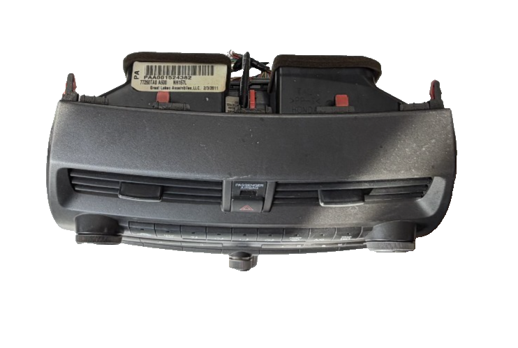 08-11 Honda Accord AM FM MP3 Single CD Radio Receiver Climate Control Panel by Honda