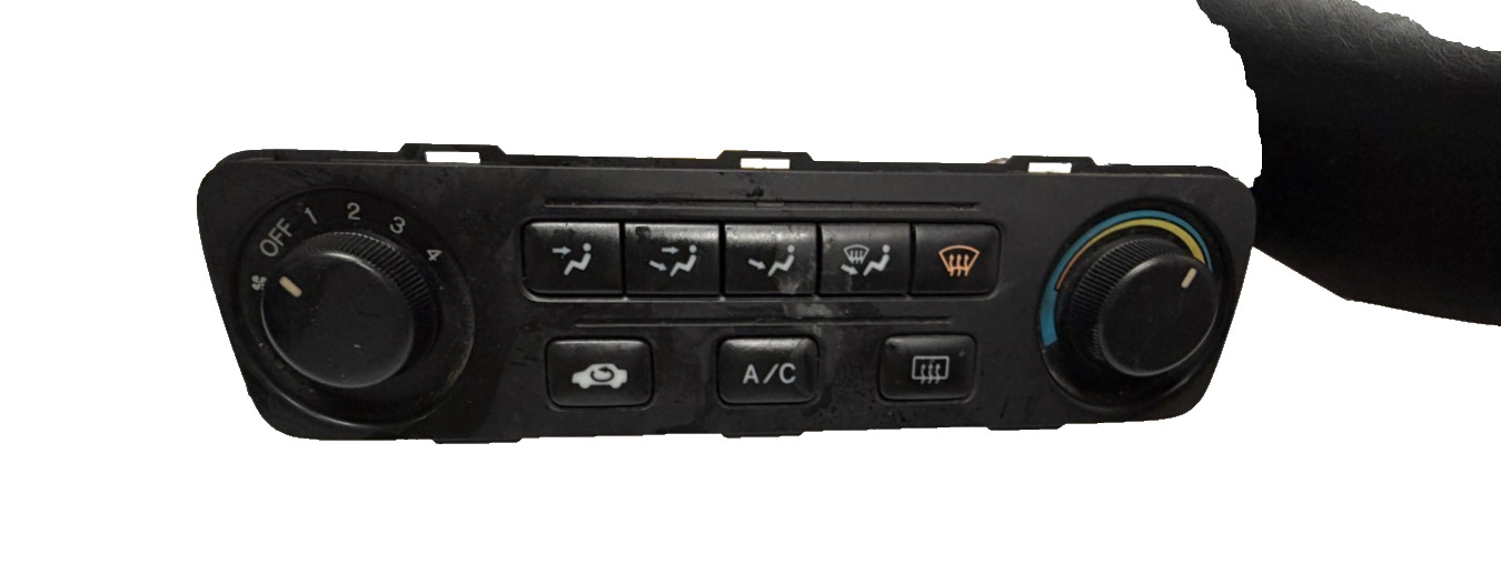 01 02 2001 2002 Honda Accord AC HVAC Climate Temperature Control Black