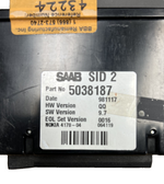 99 00 01 02 03 04 Saab 9-5 SID2 Information Display Screen OEM 5038187