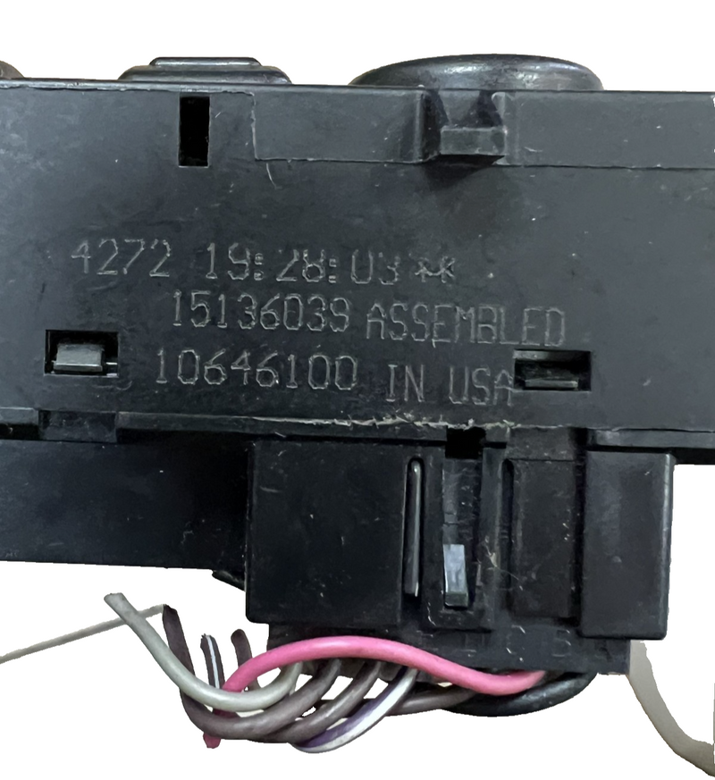 1999-2002 Chevrolet GMC Truck 4x4 4WD Dash Switch Button 15136039, 10646100