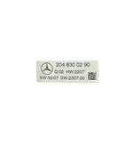 2008-2011 Mercedes W204 C300 C63 AMG AC Heater Temperature Climate Control OEM