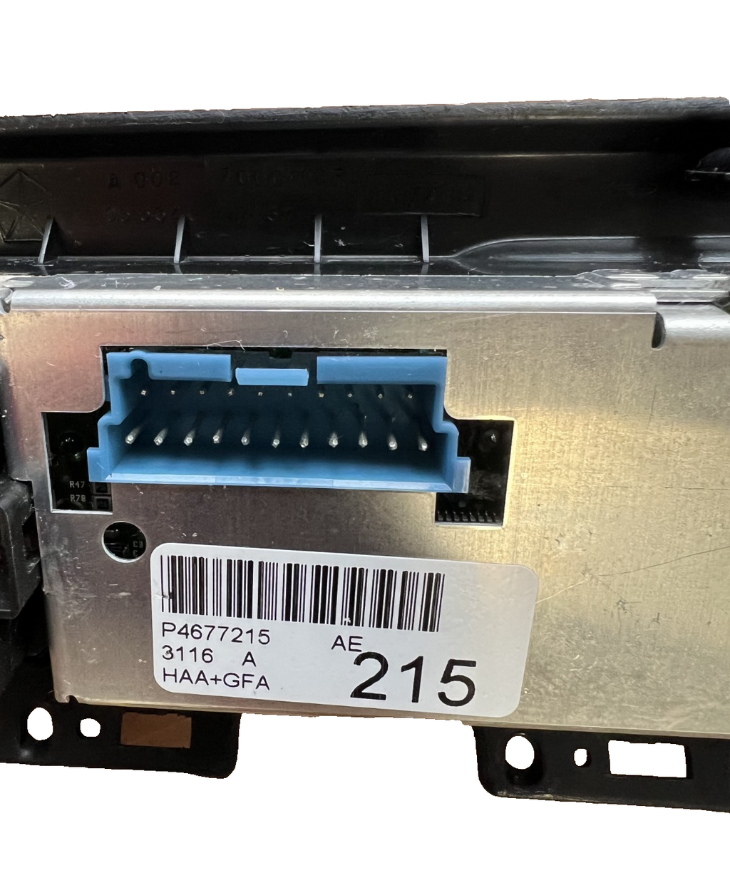 1998-1999 Dodge Grand Caravan Climate Control Temp Bezel Trim OEM 4677215