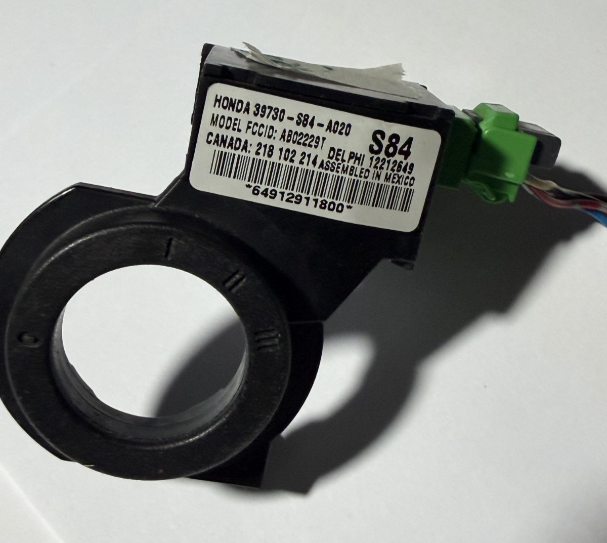Immobilizer Module Transponder 39730 S84 A020, 64912911800 fits 99-03 Acura TL