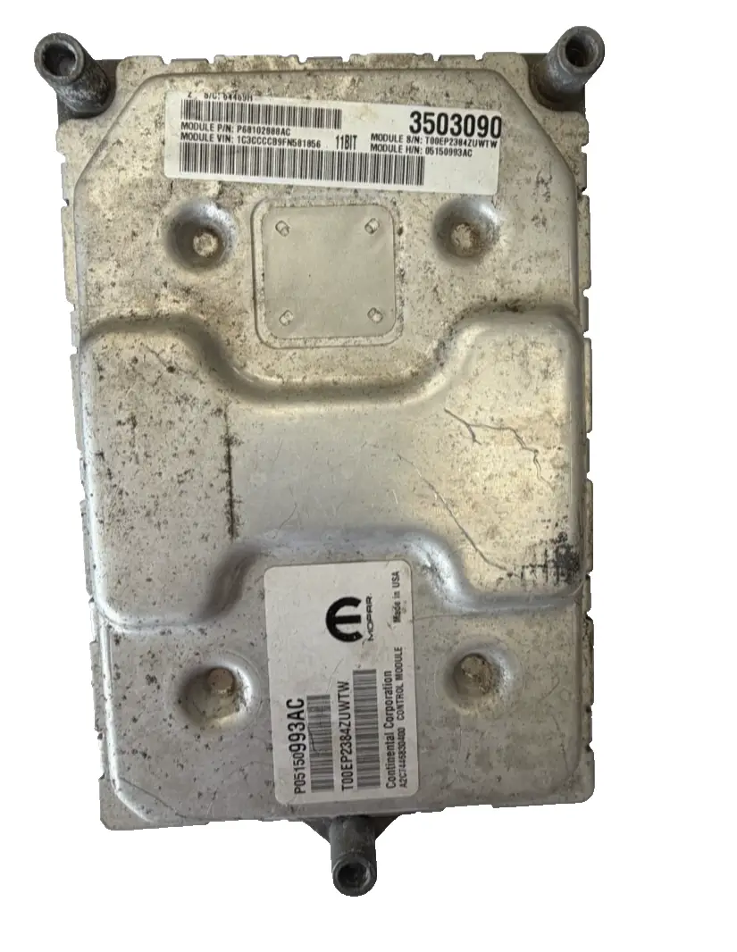 2015 Chrysler 200 4 Cyl 2.4L ECM ECU PCU Engine Computer Module 68102888AC by Mopar