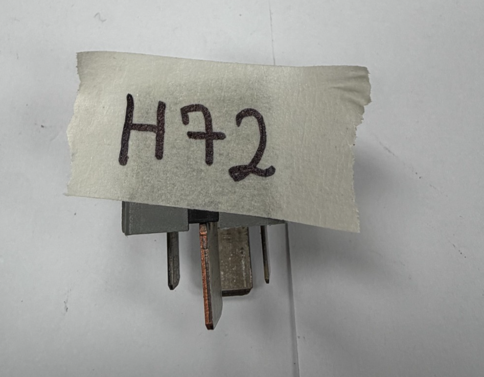 Hella Mercedes-Benz Relay 12V 4RA 007 793 07, A 002 542 26 19 Gray