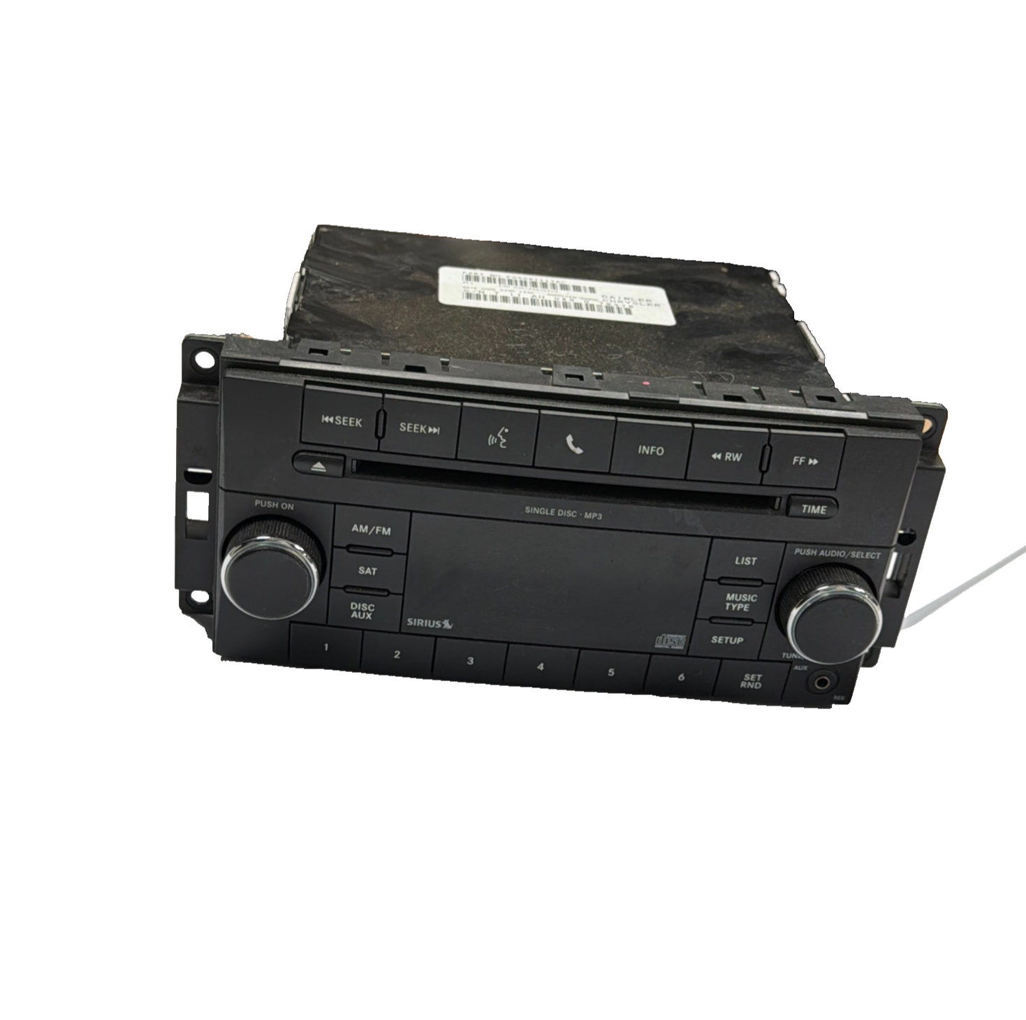 Radio CD MP3 Player AUX Sirius 05091117AC fits 2010 Chrysler Town and Country